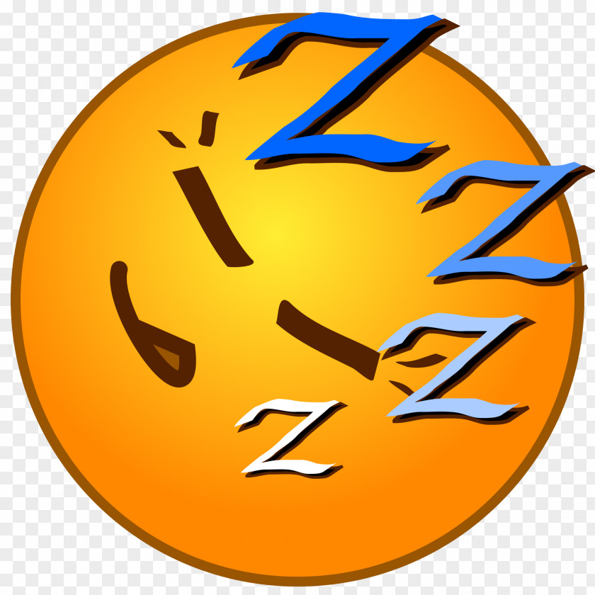 Snoring Sleep Noise Smiley PNG