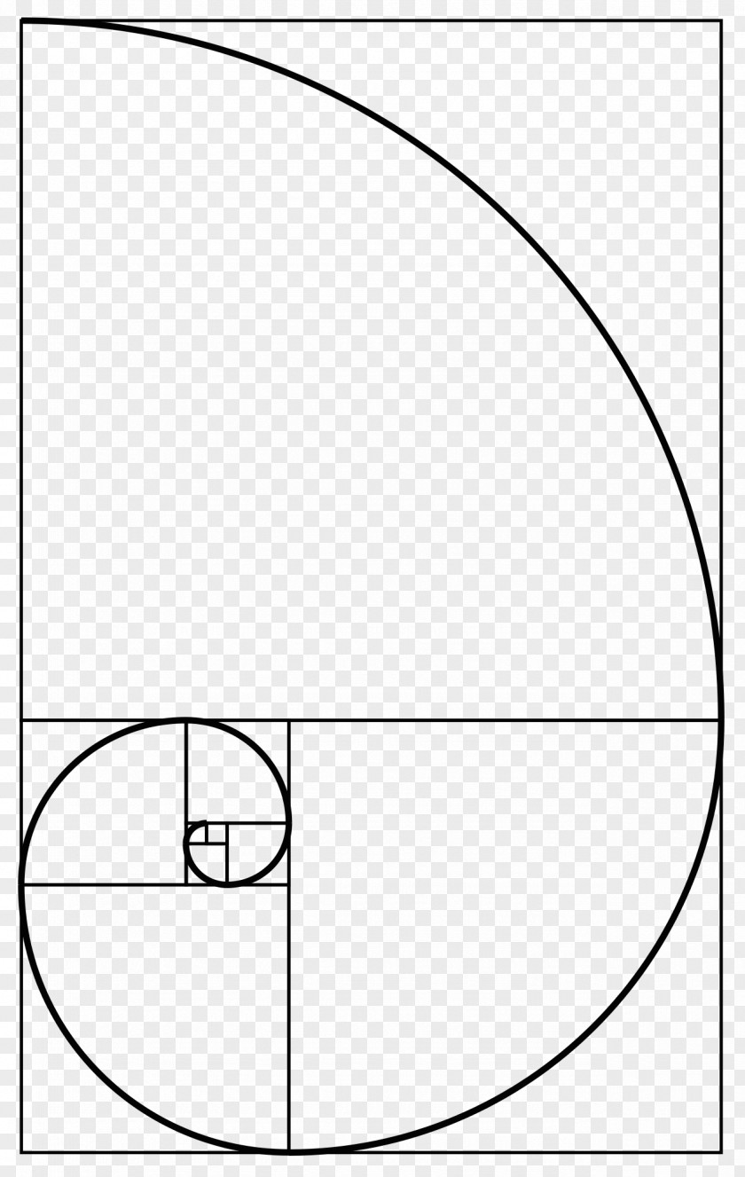 Spiral Golden Ratio Circle Sacred Geometry PNG