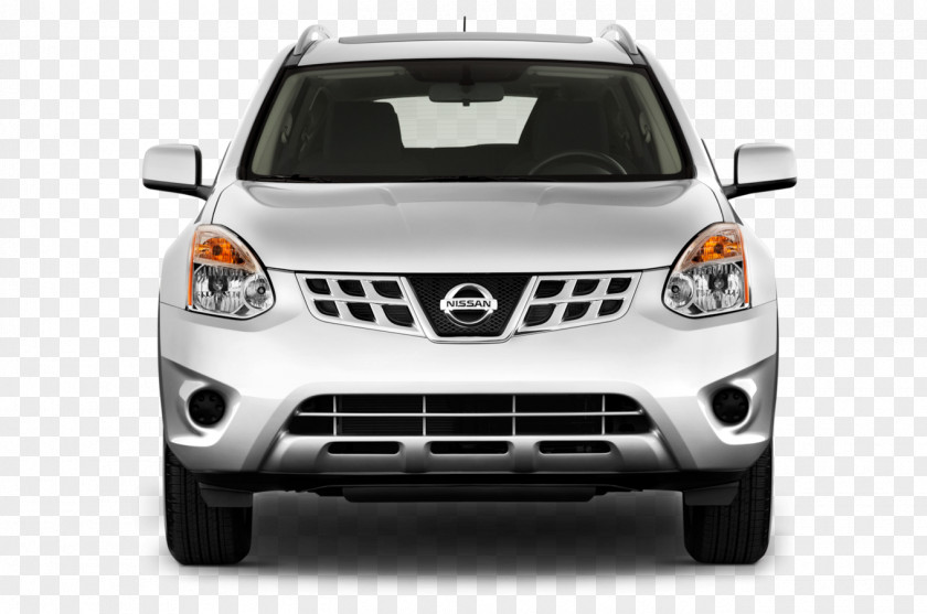 Front View Car 2011 Nissan Rogue Frontier Four-wheel Drive PNG