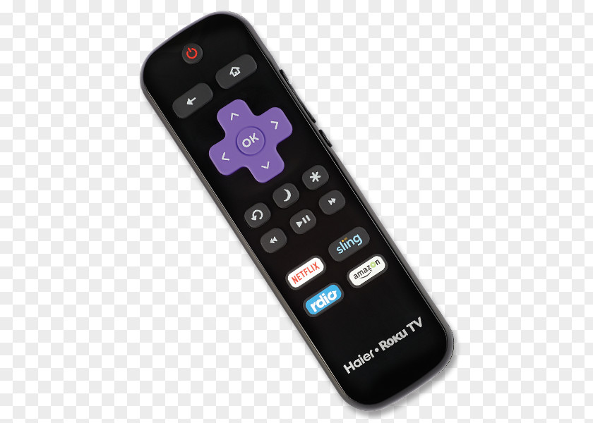 Tv Remote Control Controls Roku High-definition Television LED-backlit LCD Electronics PNG