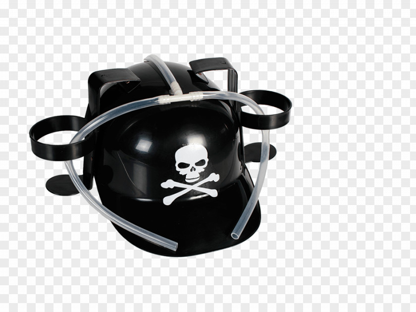 Beer Helmet Bottle Skull Hat PNG