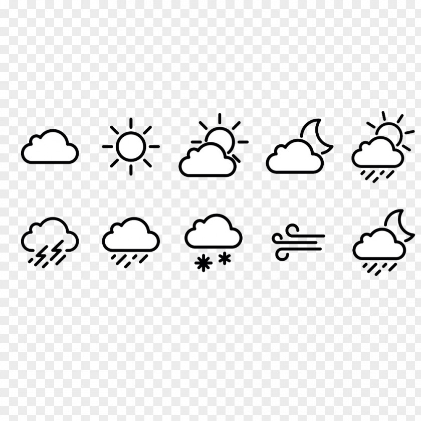 Byebye Icon Weather Forecasting Rain Vector Graphics PNG