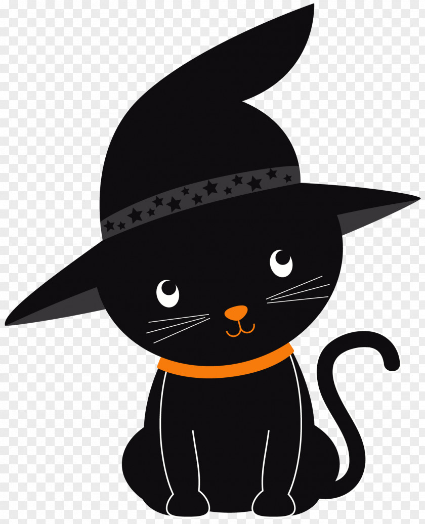 Cats Black Cat Halloween Kitten Clip Art PNG