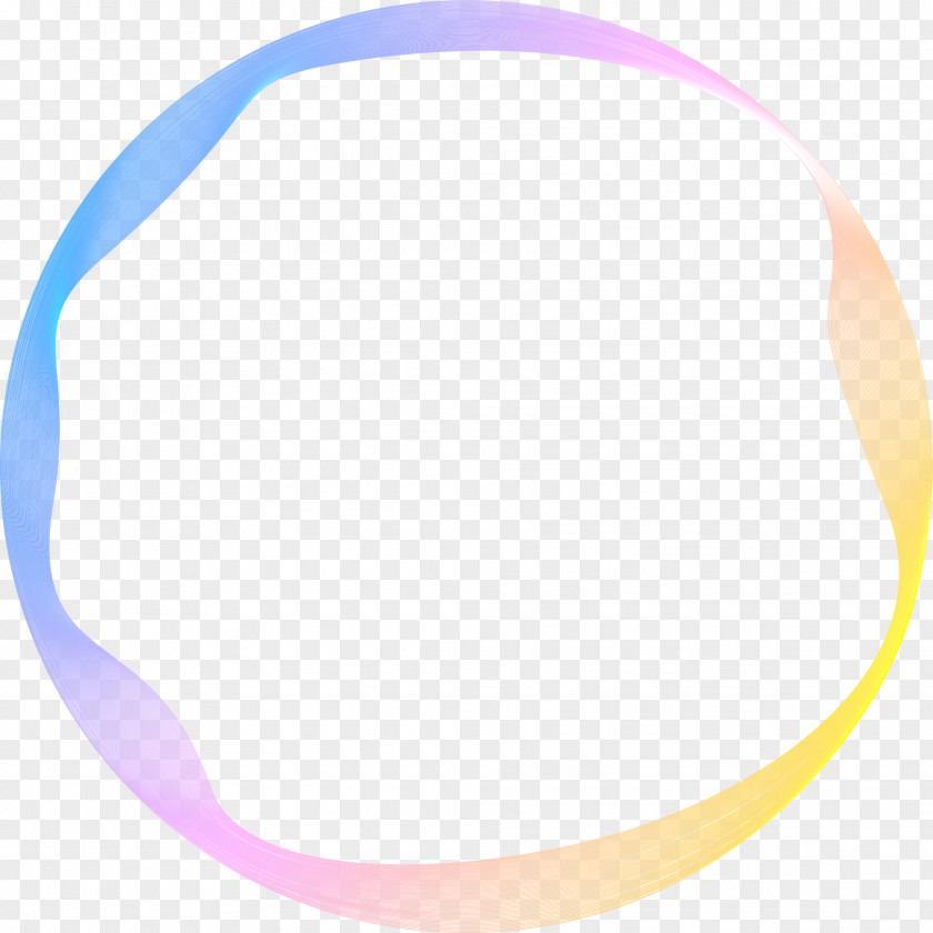 Color Circle Frame Wheel PNG