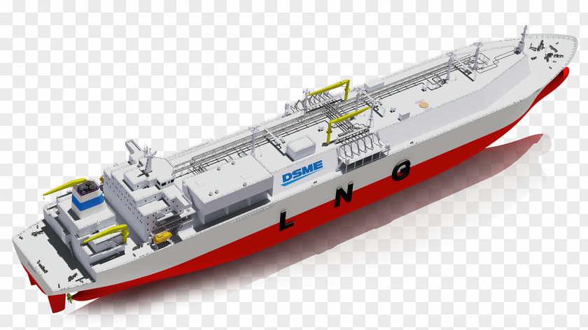 Layout Ship Yamal LNG Carrier Liquefied Natural Gas PNG