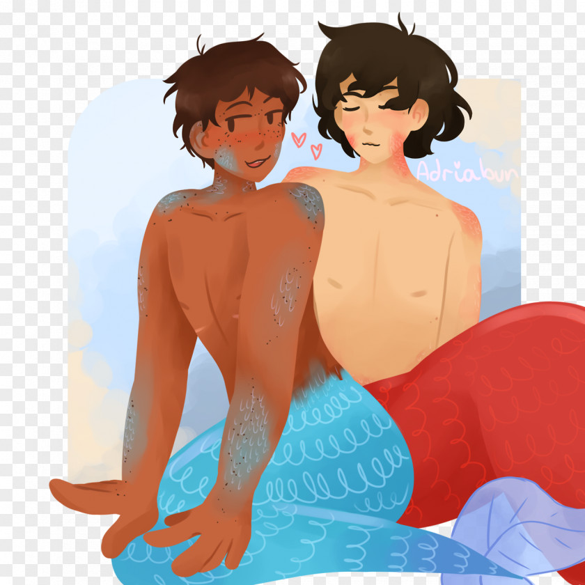 Mermaid Tumblr Illustration Merman Boy PNG