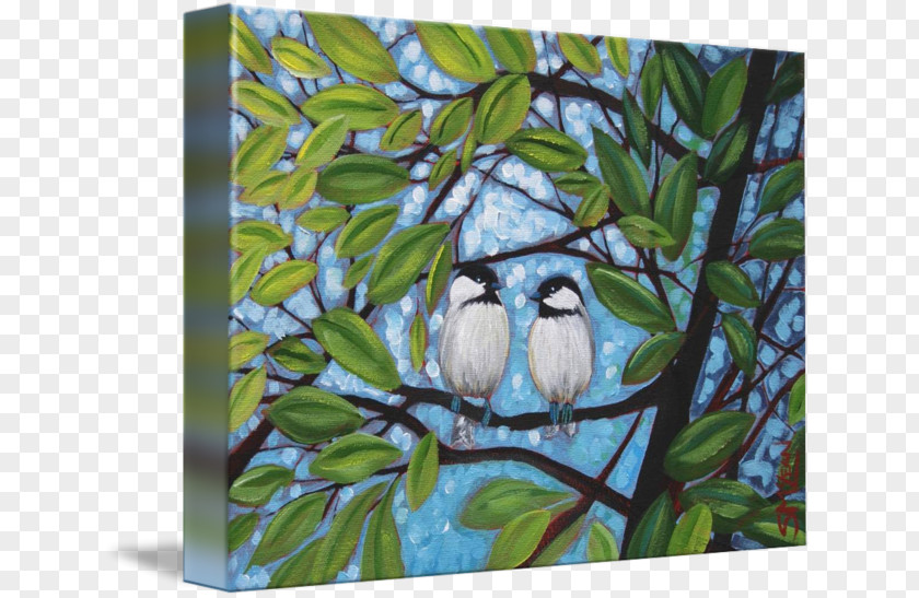 Painting Fine Art Chickadee Drawing PNG