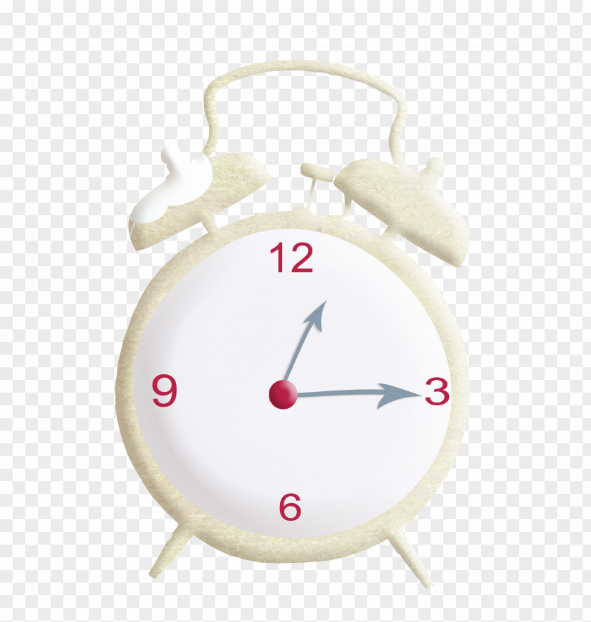 Pretty Creative Alarm Clock Table PNG
