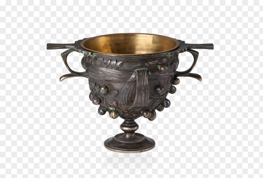 Silver Cup Boscoreale Treasure Buccellati Beaker PNG