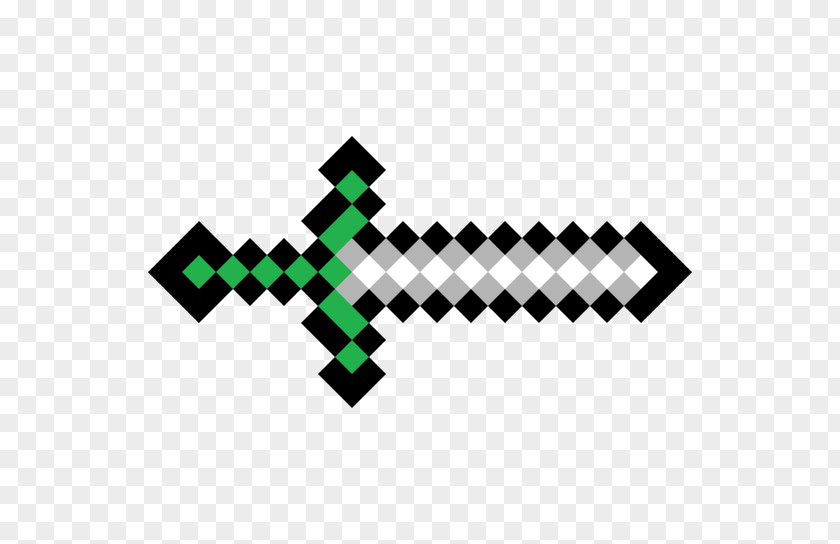 8 BIT Minecraft Terraria Sword Video Game Mojang PNG