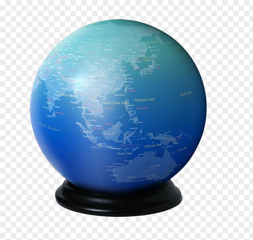 Blue Globe Earth PNG