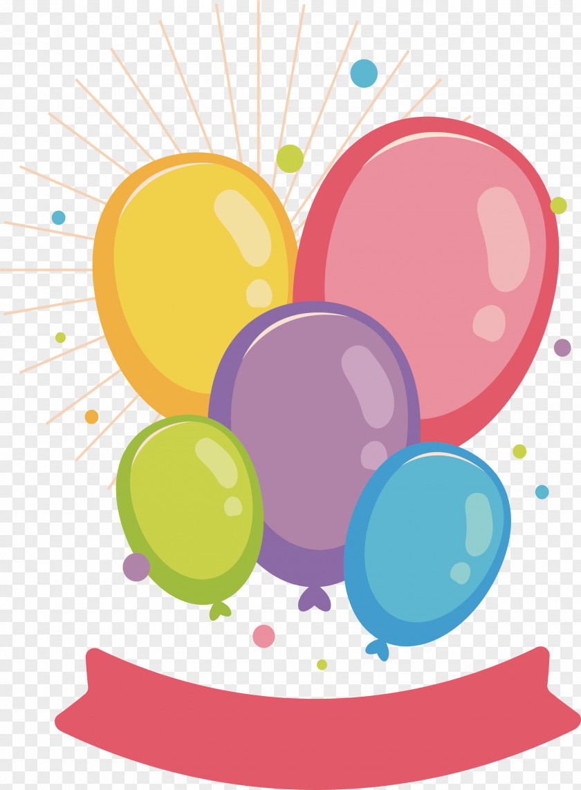 Color Balloon Cover Clip Art PNG