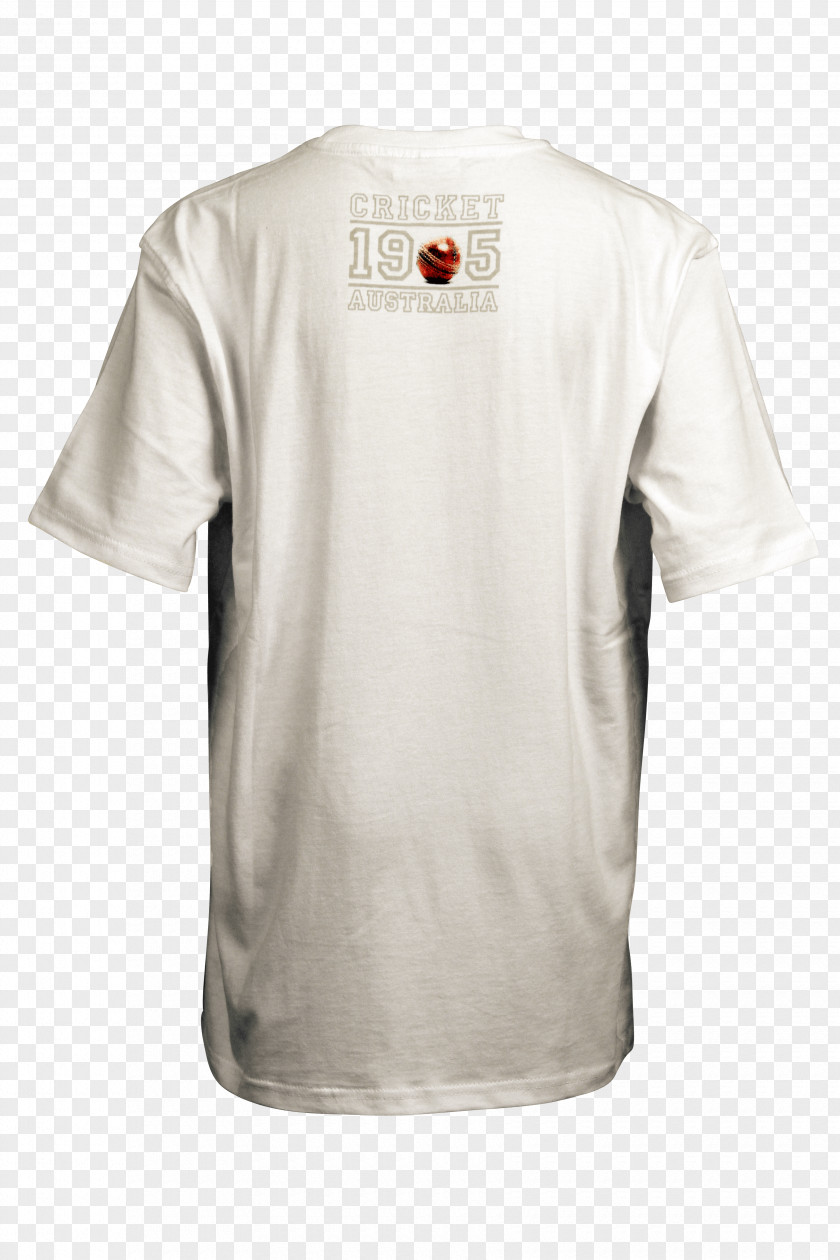Cricket Jersey T-shirt Sleeve Neck Angle PNG