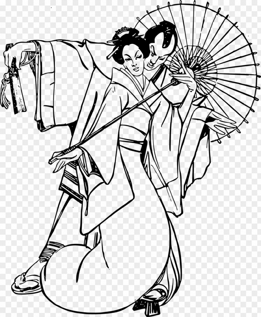 Japanese Dance Clip Art PNG