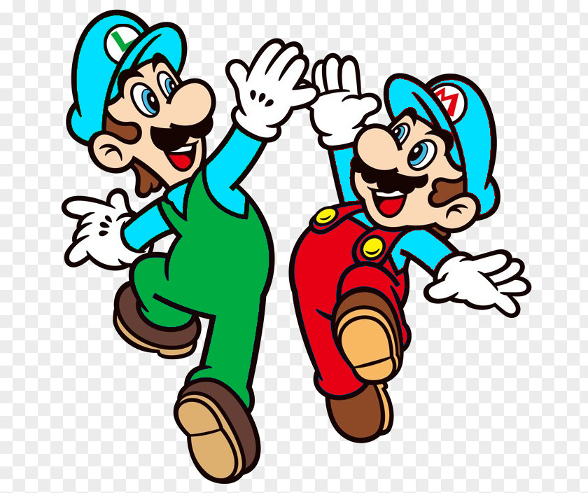 Mario Bros New Super Bros. Wii & Luigi: Superstar Saga PNG