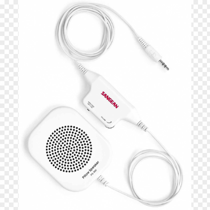 Pillow Audio Speaker Loudspeaker Sound Sangean-Personal & Portable PS-300 PNG