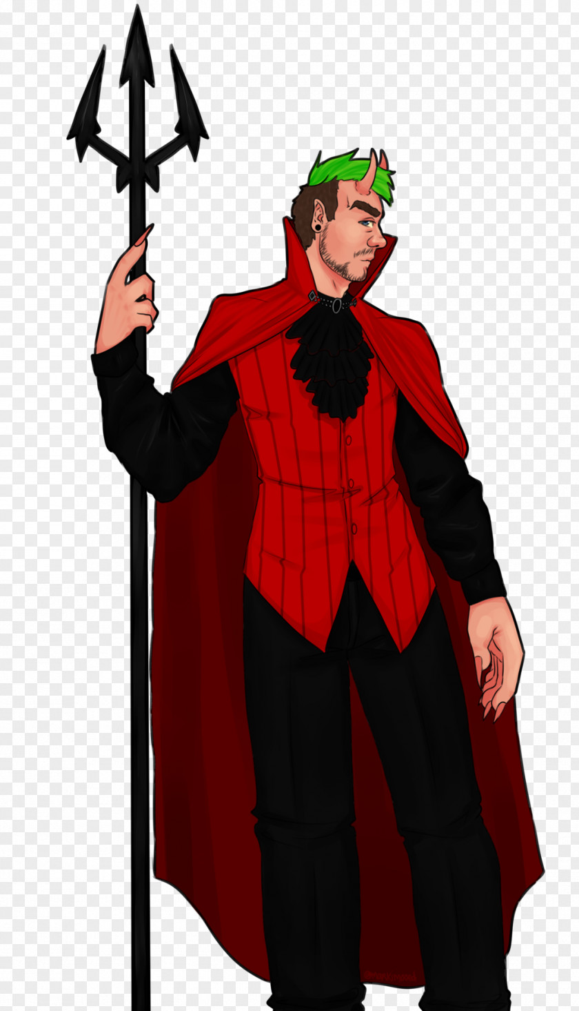 Devil Ears Robe Character Fiction PNG