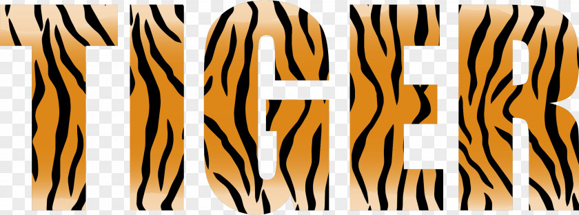 Fonts Clipart Sundarbans Bengal Tiger Clip Art PNG