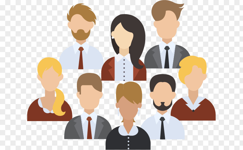 Recruiter Gesture Group Of People Background PNG
