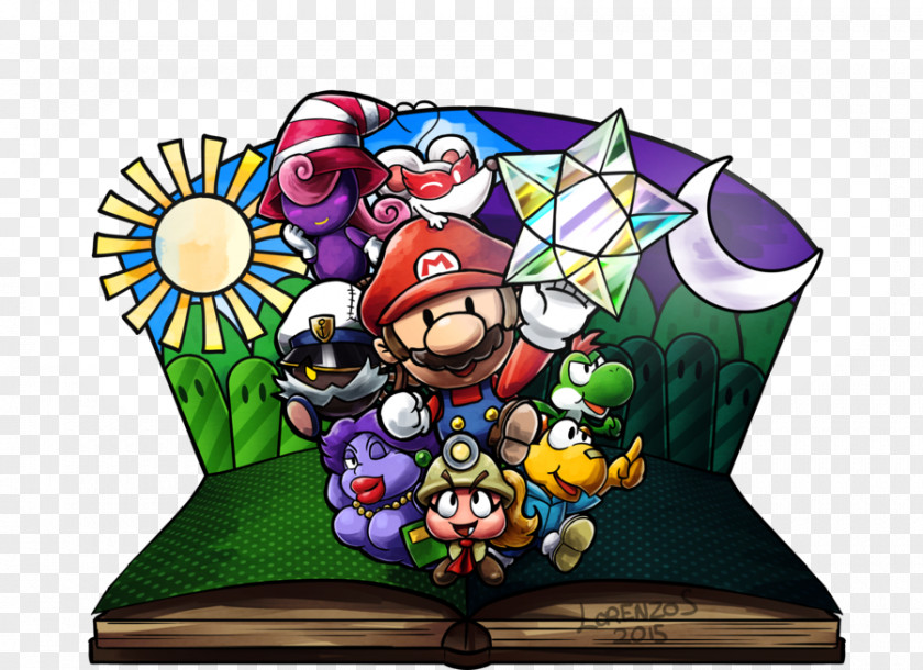 Thousand Paper Mario: The Thousand-Year Door Toad Bowser PNG