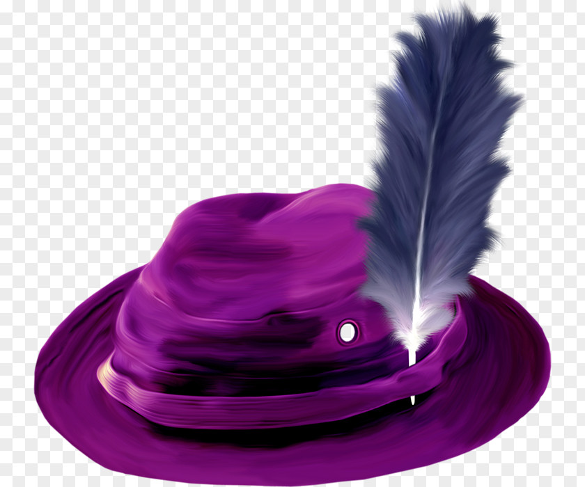 Violet Photography Hat Clip Art PNG