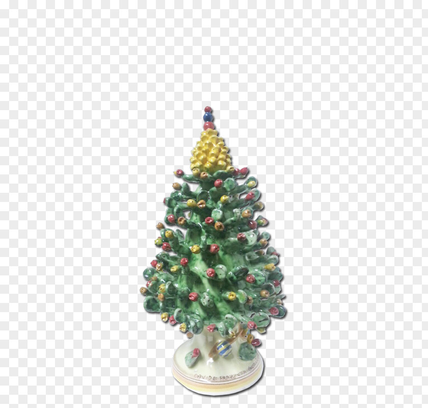 Christmas Tree Ceramica Di Caltagirone Ornament PNG