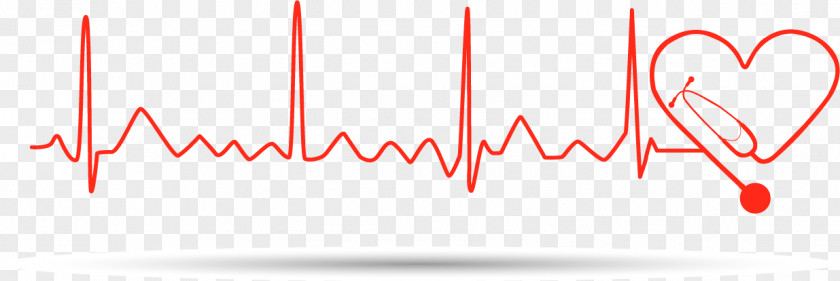 Heart-shaped, Heart Rate, ECG, Medical Element Dynamic Electrocardiography Health Care PNG