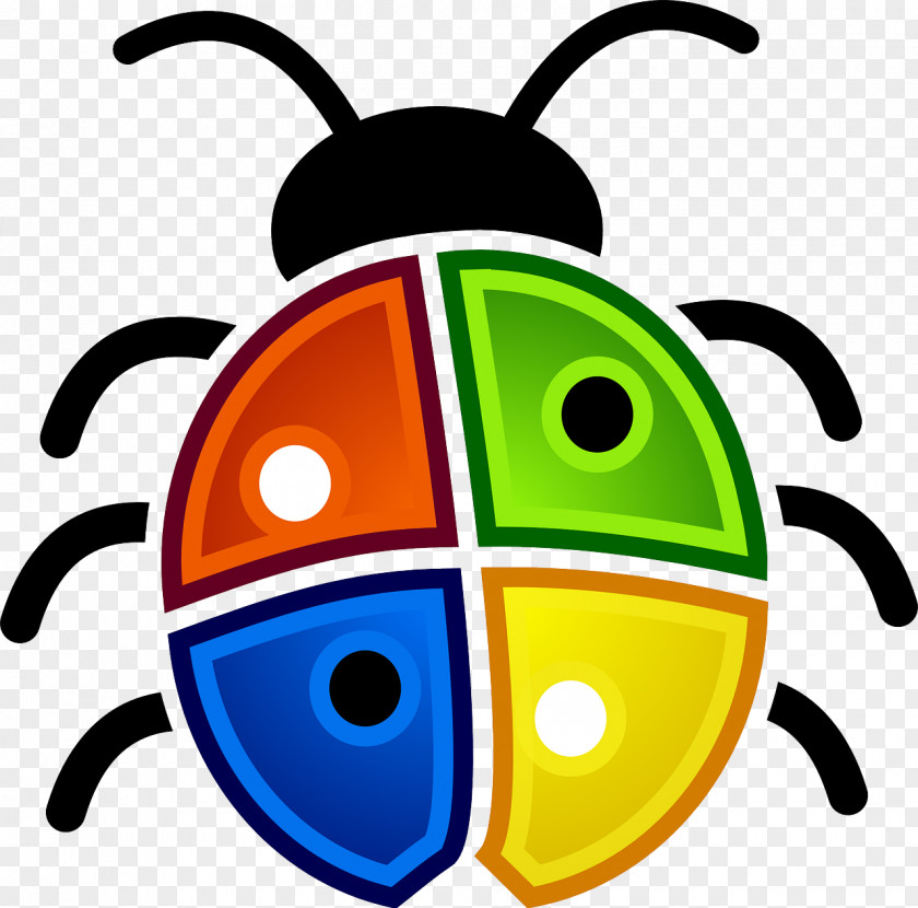 Insect Microsoft Windows Patch Tuesday Update PNG