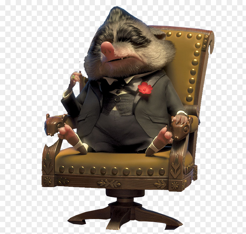 Rat & Mouse Manchas Chief Bogo Mr. Big Character Film PNG