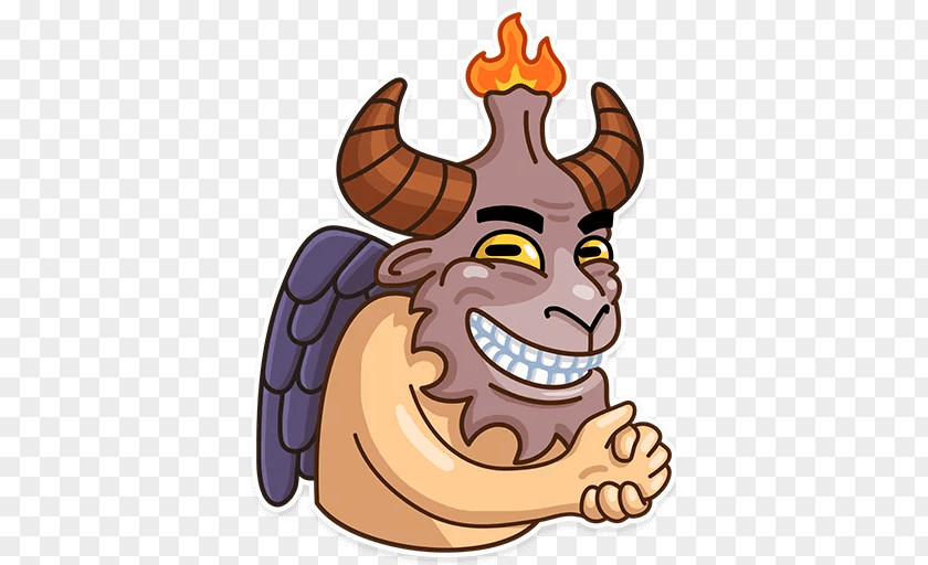 Sticker Baphomet Telegram Clip Art PNG