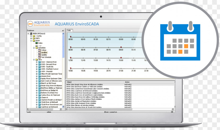 Aquarius Computer Software Science Data Acquisition PNG
