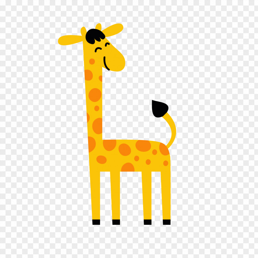 Cartoon Giraffe Northern PNG