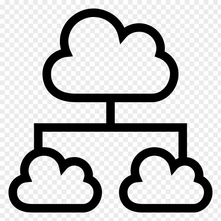 Cloud Computing Large Data Mobile Database PNG