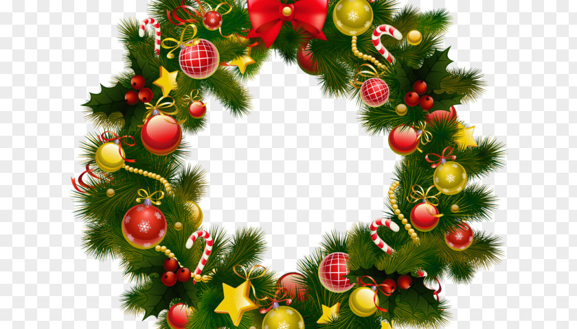 Garland Frame Christmas Tree Wreath Clip Art Day PNG