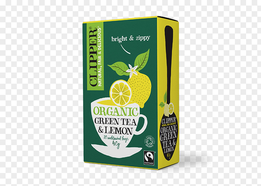 Green Tea Organic Food Clipper Lemon PNG