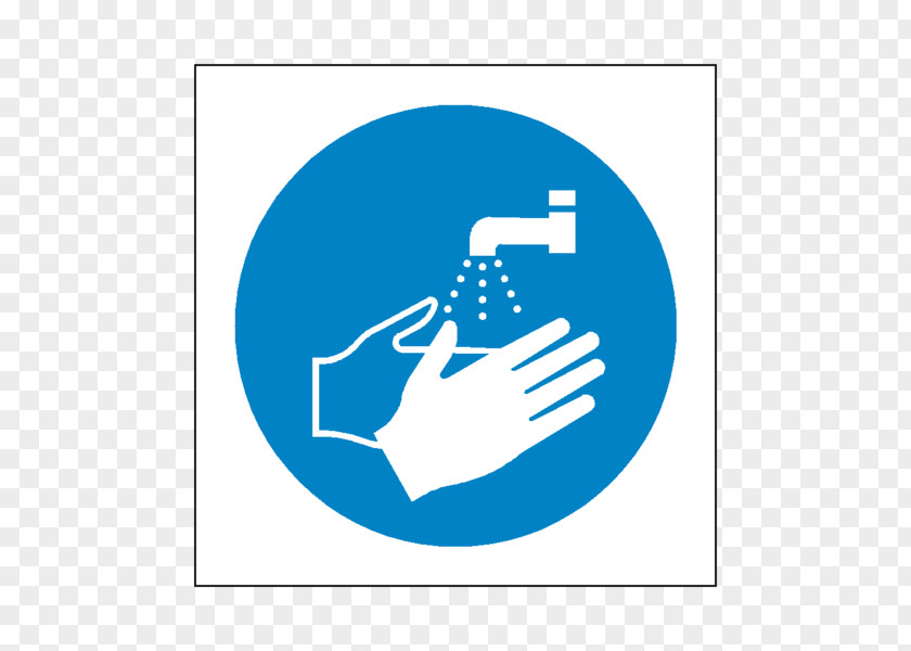 Symbol Hand Washing Sign ISO 7010 PNG