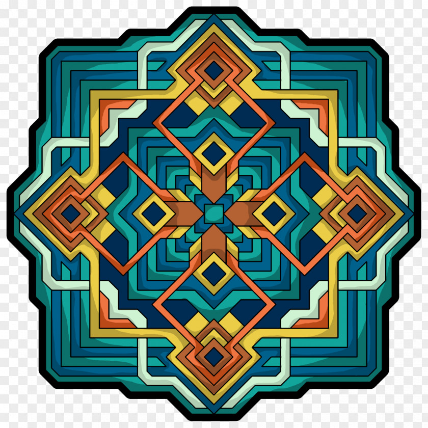 Book Mandala Coloring Drawing PNG