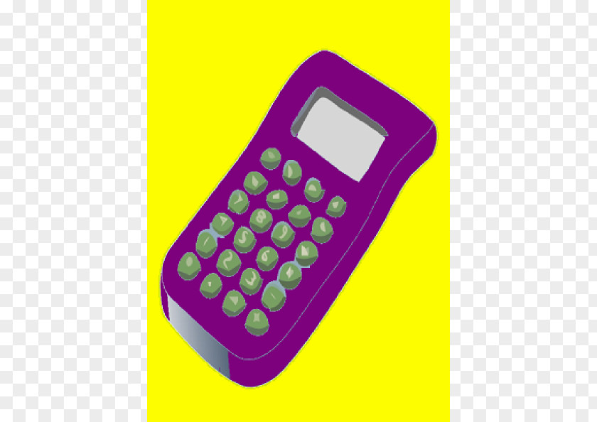 Calculator Cliparts Feature Phone Clip Art PNG
