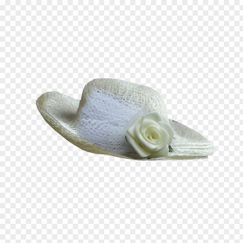 Lovely,White Hat,Ms. Jewelry Straw Hat Fashion Accessory PNG