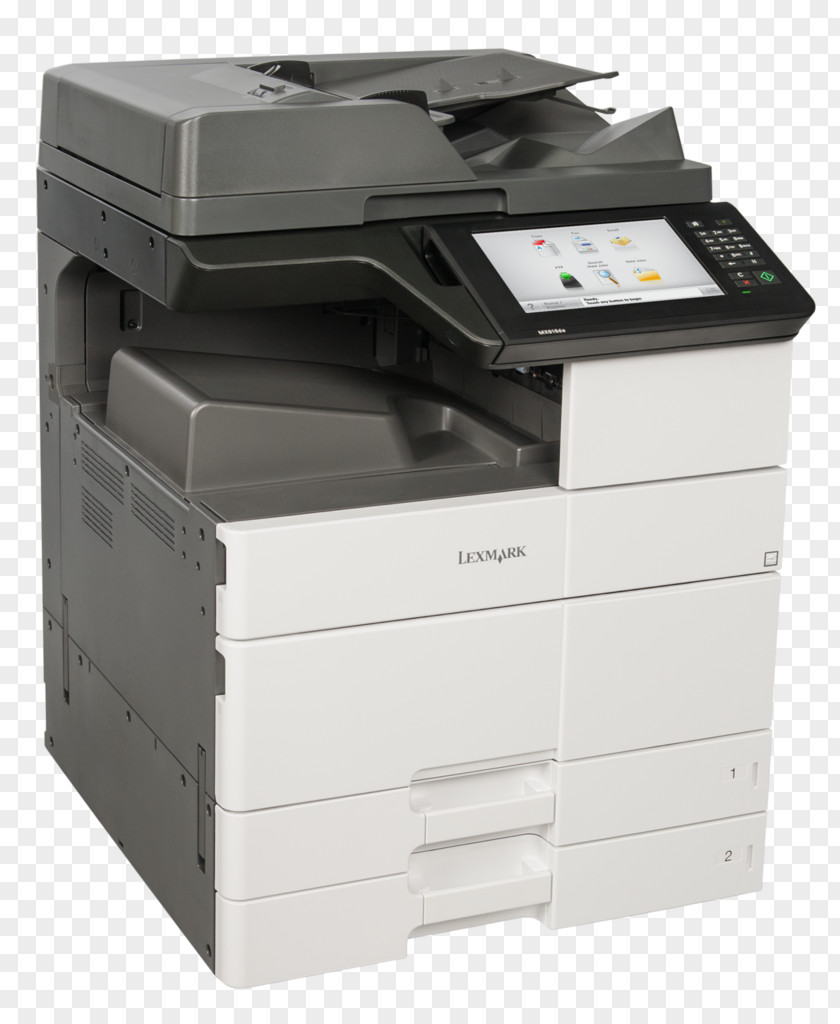 Printer 26Z0173 Lexmark MX910de A3 Mono Multifunction Multi-function LEXMARK Multifunctional Laser Black White PNG