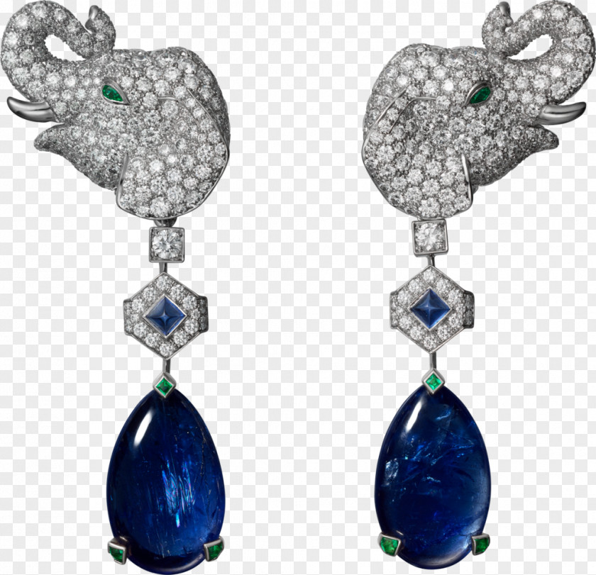 Tiffany Emerald Earrings Earring Sapphire Jewellery Cartier PNG