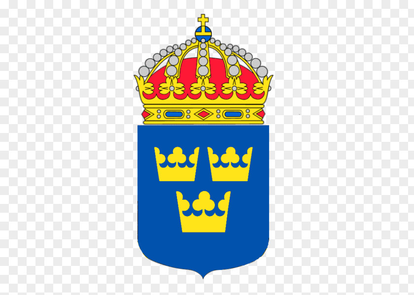 Västergötland Coat Of Arms Sweden Flag Three Crowns PNG