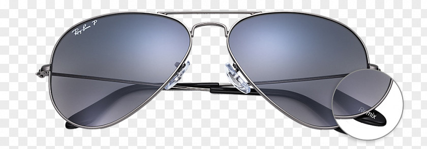 Retro European Style Ray-Ban Aviator Gradient Sunglasses PNG