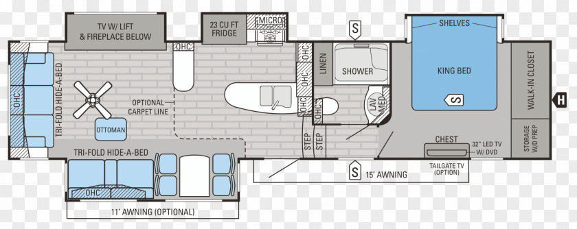 Floorplan Campervans Caravan Jayco, Inc. Berglund Outdoors Trailer PNG