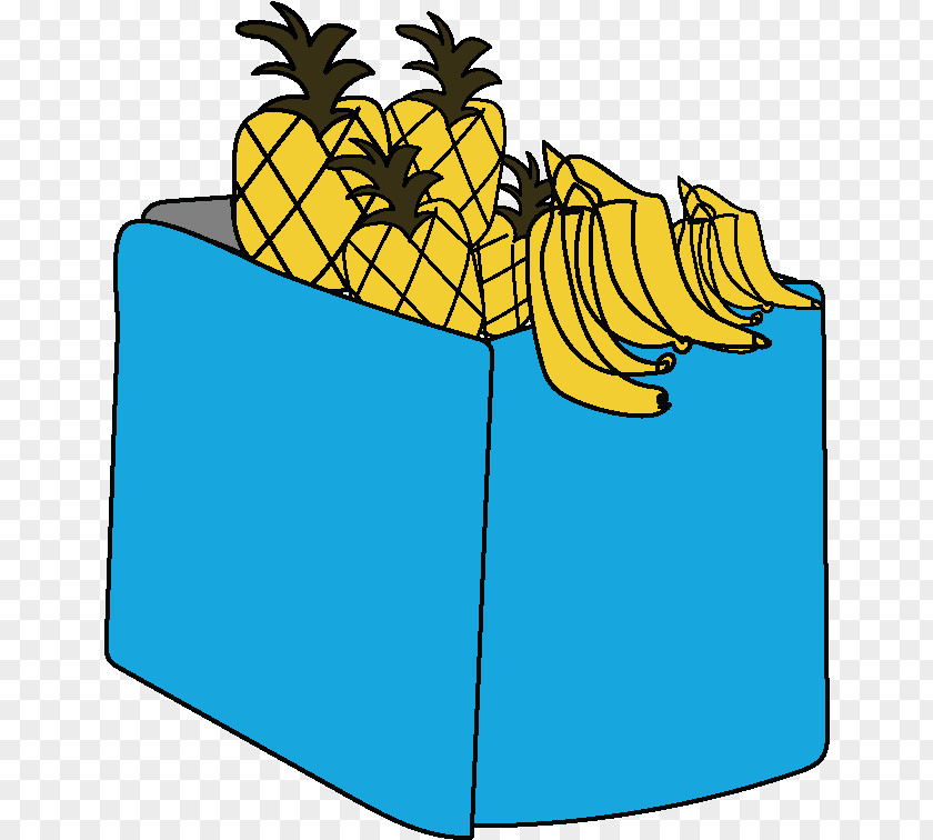 Fruit Plant Pineapple Cartoon PNG