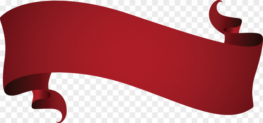 Vector Creative Red Ribbon Wine Euclidean PNG