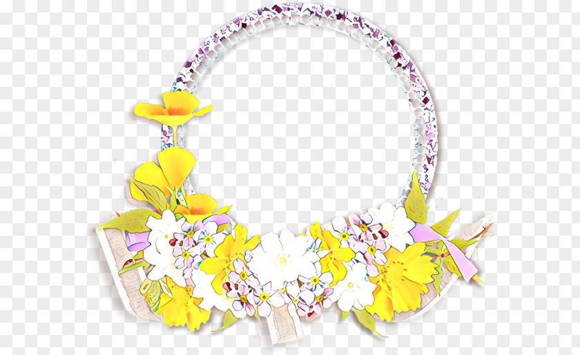 Wreath Lei Flowers Background PNG