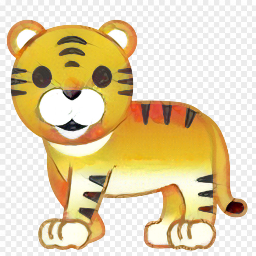 Bengal Tiger Wildlife Cat Emoji PNG