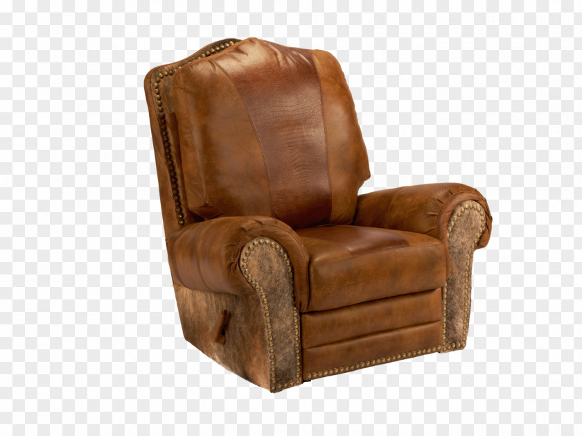 Chair Recliner Couch Leather Furniture PNG
