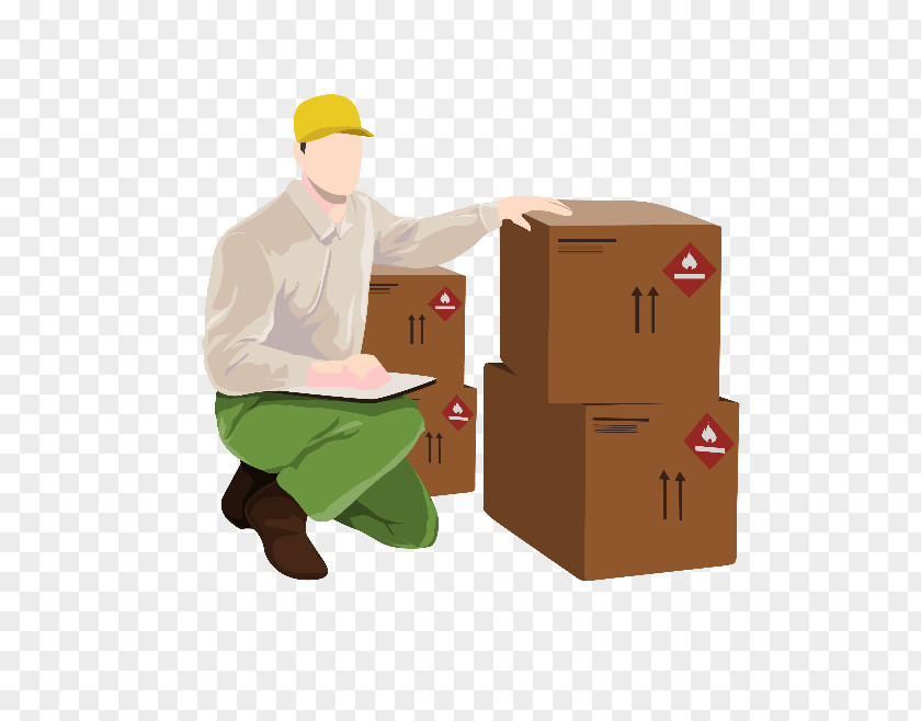 Design Package Delivery Cartoon PNG